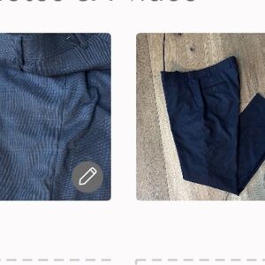 Lauren Ralph Lauren men’s Navy Blue Plaid Trousers